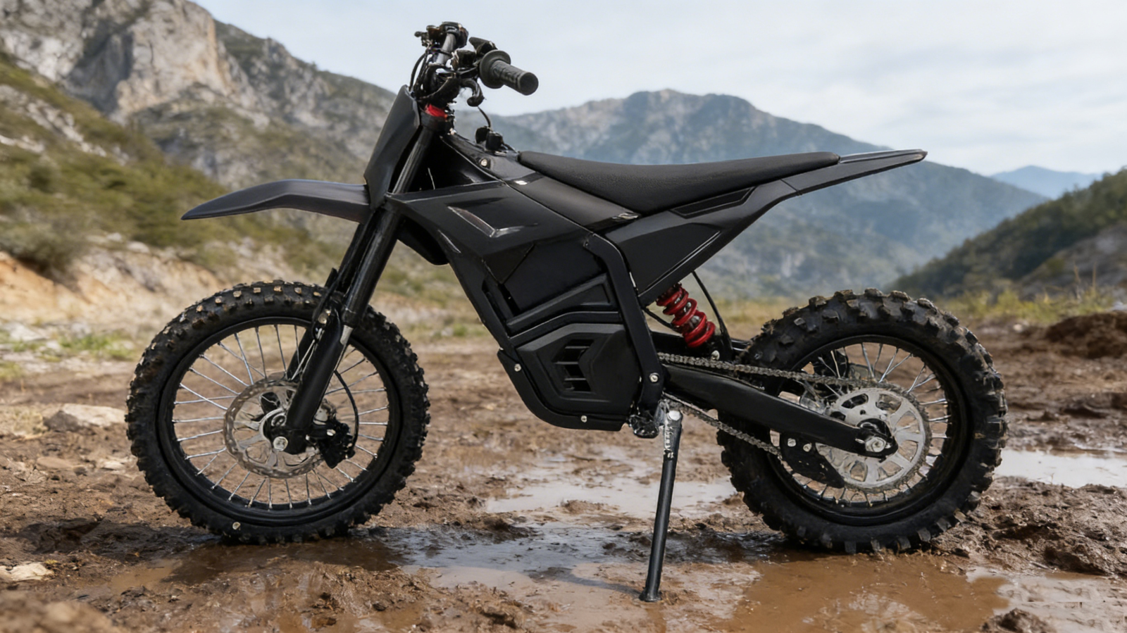 Electric dirt bike product photo for OEM wholesale buyers