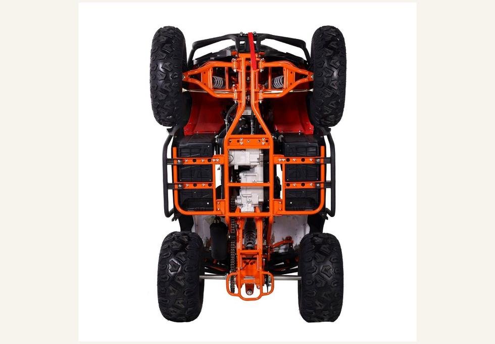 200cc gas ATV chassis bottom view for wholesale buyers