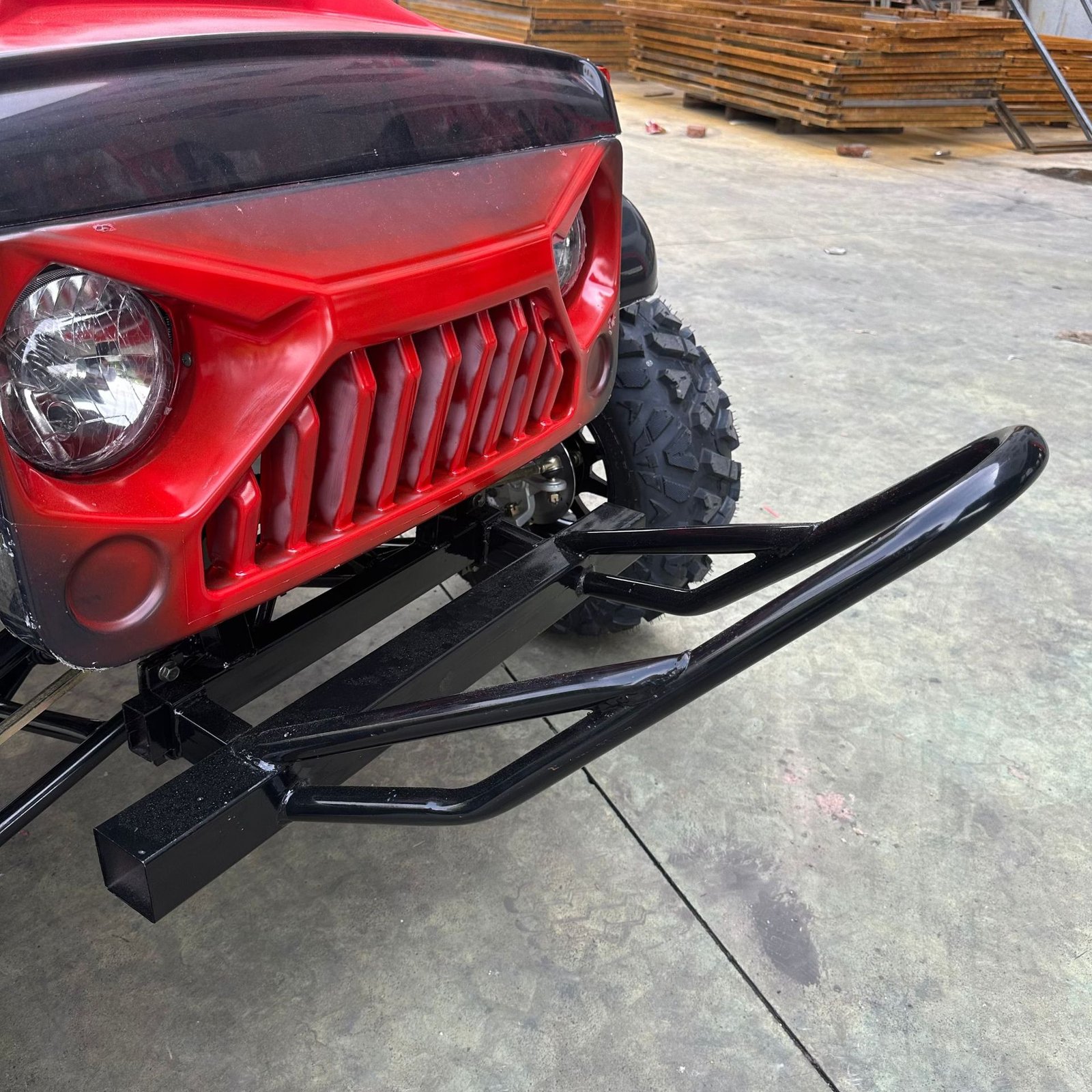 300cc gas jeep front bumper and Jeep style body design for wholesale buyers